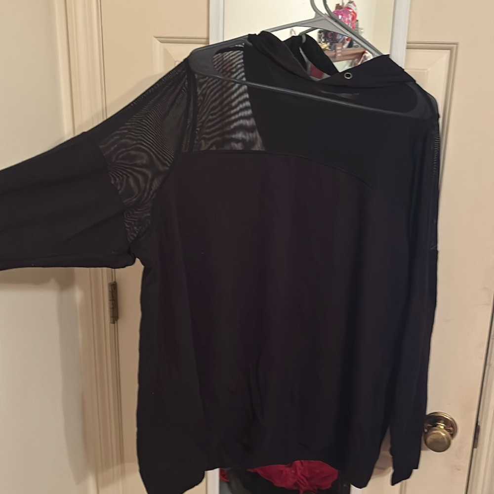 Comfort Hoodie, Mesh Shoulders